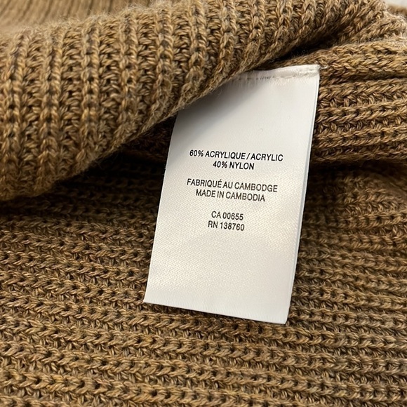 Reitmans V-Neck Knit Sweater Tan - Picture 13 of 13